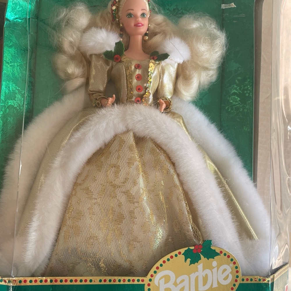 Happy Holidays Special Edition Barbie Doll 1994 BOX error 12155